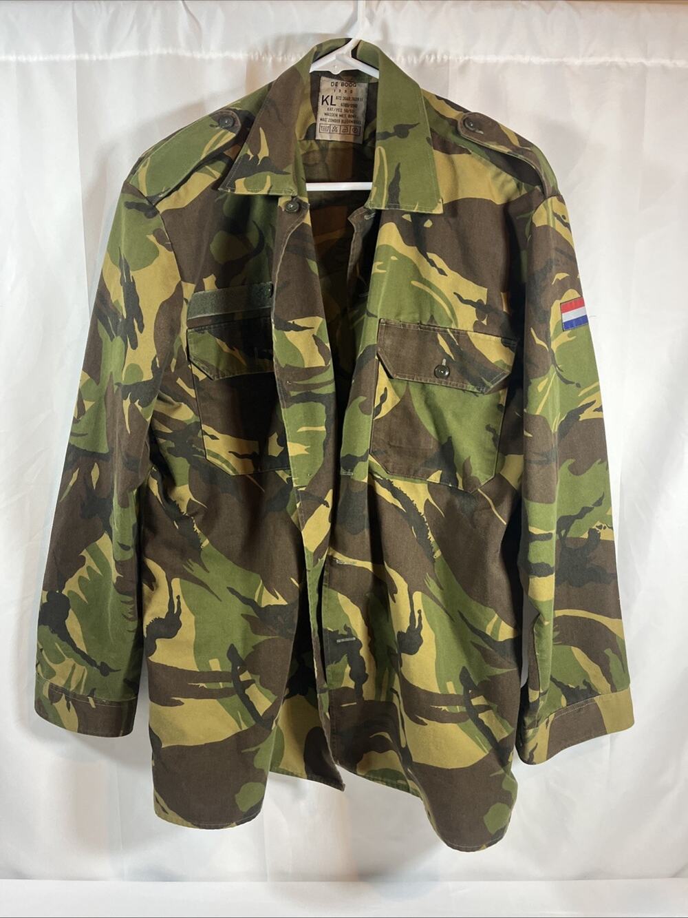 Dutch Army KL DPM Utility Shirt Lightweight De Boog Regular (6080/0510) Large